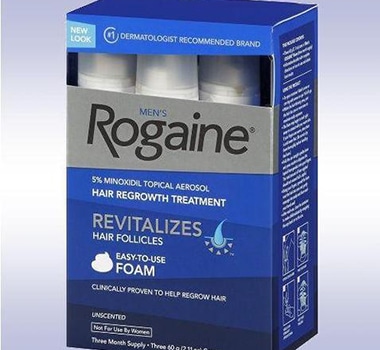 3 Months Supply Rogaine Foam Minoxidil 5% Men Hair Loss