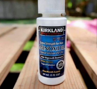 Kirkland 1 Month Supply Minoxidil 5% Extra Strength Hair Regrowth For Men Topical Solution