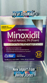 Kirkland minoxidil foam 5% for women in India with free express delivery for beard growth, hair loss, hair regrowth, kirkland minoxidil foam women review from StyleMake in India. Kirkland Minoxidil foam for women Kirkland Minoxidil Topical Solution 2 Month Supply with cash on delivery and online payment in India free delivery in Chennai, Mumbai, Kolkata, New Dehli, Punjab, Kerala, Bengaluru, Pune, Coimbatore, Hair Loss treatment in India, best minoxidil in India, best minoxidil in the world, free shipping from the United States. StyleMake Thickener with Kirkland Minoxidil Foam Women